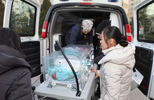 霍州市妇婴监护型护送